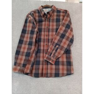 Chemise Flannelle Ridgecut Toughwear - Homme, M, Rouge à Carreaux Noirs, Boutonnage